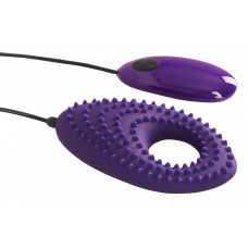 Couples Cushion 3 in1 -Purple Couple Vibrator Ring